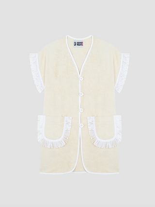 LA VESTE PITAYA TOWEL DRESS MARFIL