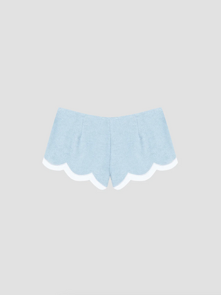 LA VESTE WAVE SHORTS CELESTE