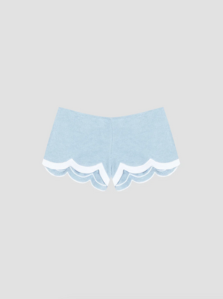LA VESTE WAVE SHORTS CELESTE