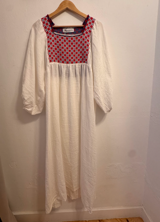 NINALEUCA OSTRO WHITE DRESS