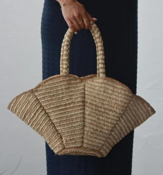 MARCELLE KENZO MM RAFFIA HANDBAG