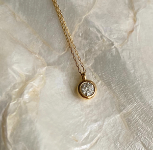 MAISON TJOENG SOLITAIRE BUBBLE NECKLACE