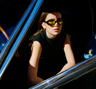 SESTINI INSIEME CINQUE SUNGLASSES BLACK/LIME