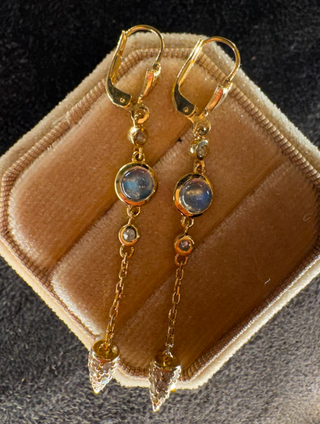 SAMANTHA TEA ELYSIAN SHORT DROP EARRINGS