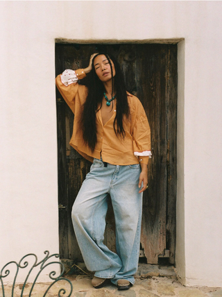 ENAGUAS BLUSA CASIOPEA TANGERINE