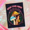 OLYMPIA LE-TAN  OPEN YOUR MIND NAVY BOOK CLUTCH