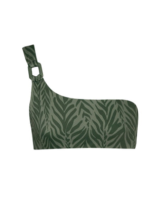 Carla Coco Bikini Top In Tropic Waves By Alicia Swim