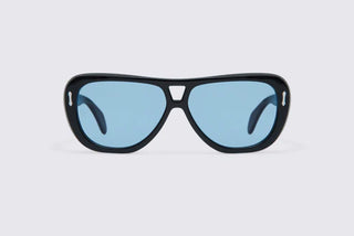 DELARGE GILMOUR BLACK SUNGLASSES