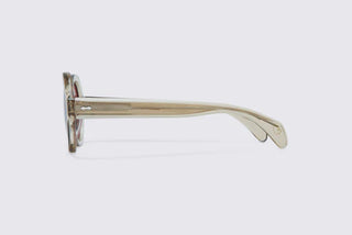 DELARGE MODOTTI TRANSPARENT SAND SUNGLASSES