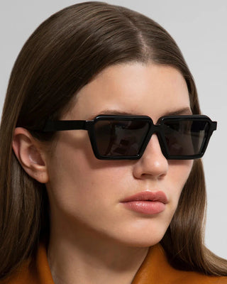 DELARGE TRAPEXIE BLACK-GREY SUNGLASSES