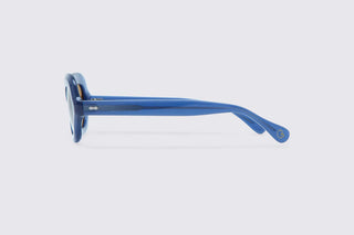 DELARGE ASAWA MILKY BLUE SUNGLASSES