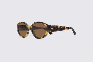 DELARGE BARDI HAVANA SUNGLASSES