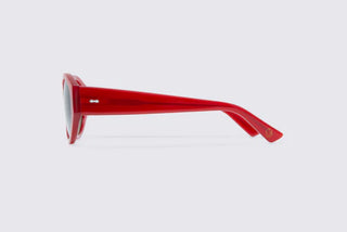 DELARGE BARDI MILKY RED SUNGLASSES