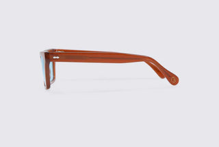 DELARGE DULAC MILKY BROWN SUNGLASSES