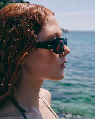 DELARGE LAMARR BLACK SUNGLASSES