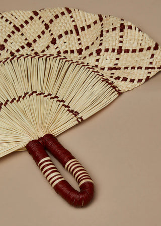 ALIU PALMA FAN TERRACOTA