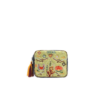 MONOKI HEAL TEEN POUCH - FOREST & MINT