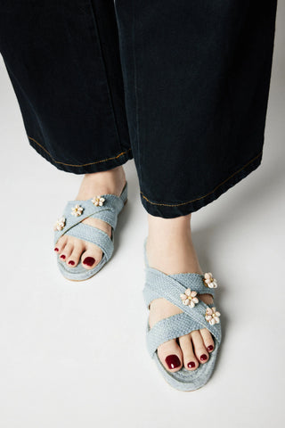 HEIMAT ATLANTICA BABY BLUESHELLA ESPADRILLES