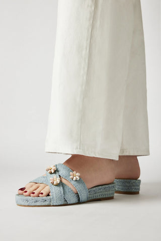 HEIMAT ATLANTICA BABY BLUESHELLA ESPADRILLES