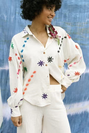 ENAGUAS BLUSA MALI FLORES