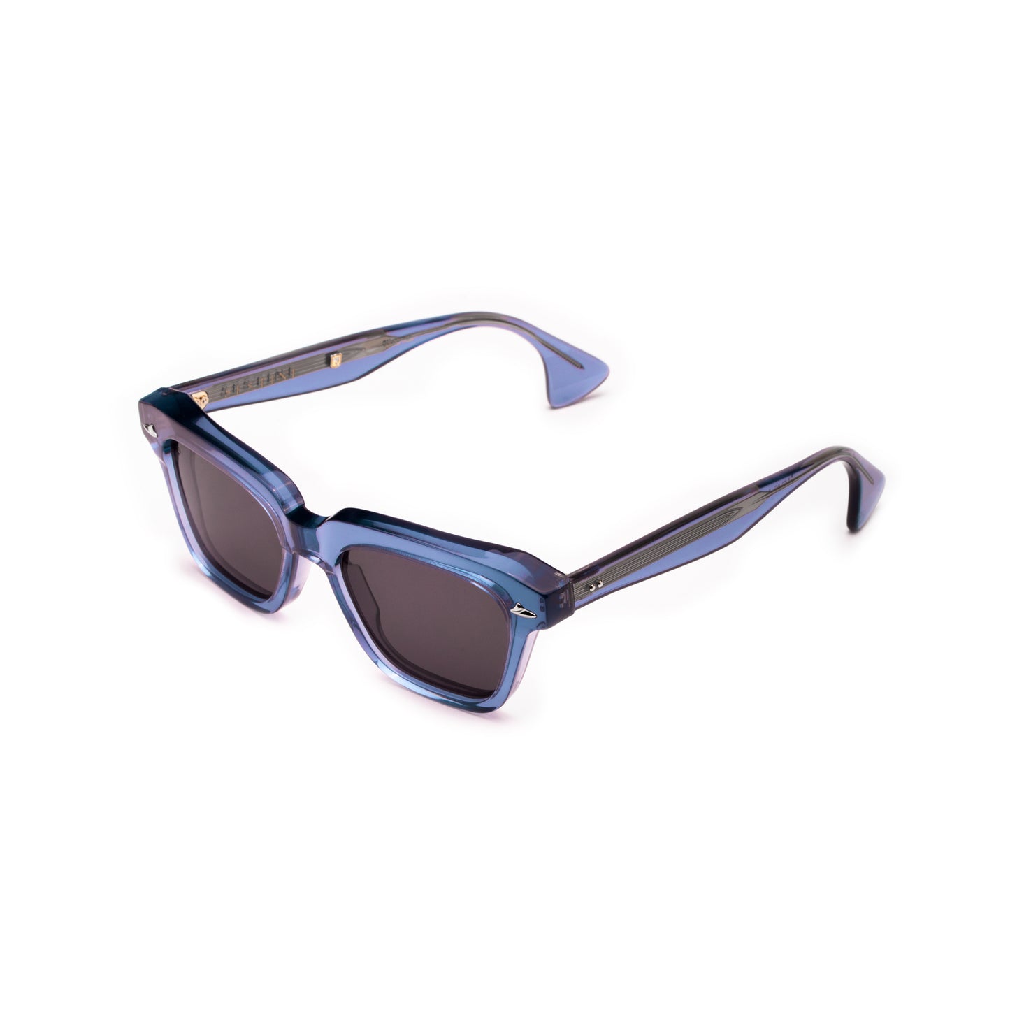SESTINI GANZO QUATTRO SUNGLASSES BLACK/MEDITERRANEAN BLUE