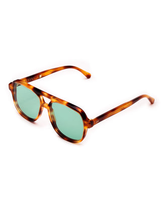 SESTINI GANZO UNDICI SUNGLASSES FORESTA/DARK TORTOISESHELL