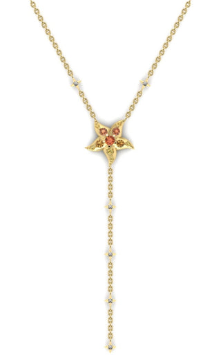 SAMANTHA TEA CALYPSO LARIAT NECKLACE