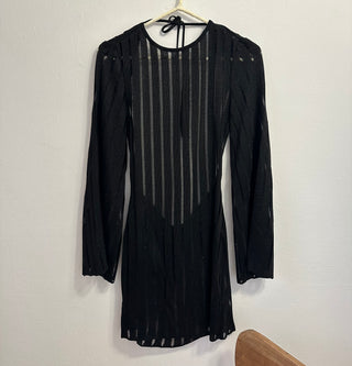 KUKHAREVA VAL DRESS PITCH BLACK