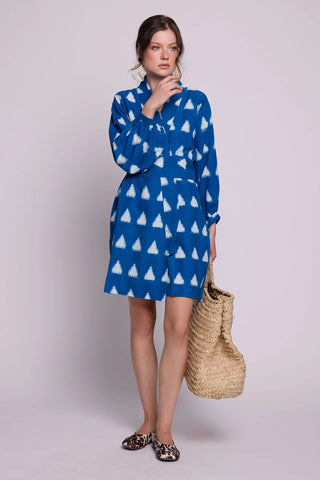 KLEED TURQUOISE SAVANNAH SHORT KIMONO