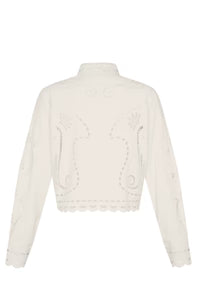 CAROLINA K LIZZ JACKET OFF WHITE