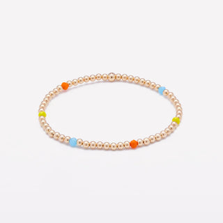 22 JEWELRY MINI NOOR RAINBOW BRACELET 3MM