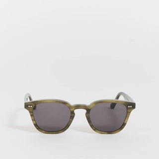 MONOKEL RIVER GREEN DEMI GREY SOLID LENS SUNGLASSES
