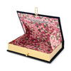 OLYMPIA LE-TAN  OPEN YOUR MIND NAVY BOOK CLUTCH