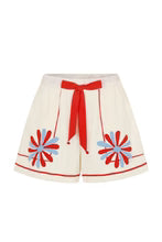 CAROLINA K MINI SHORTS GARDENIA
