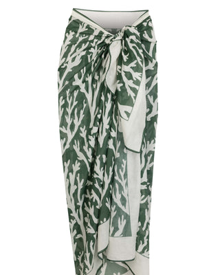 pareo in jungle coral by alicia