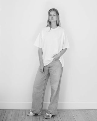 RAFF JEAN SOFT JERSEY WHITE