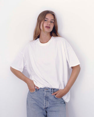 RAFF JEAN SOFT JERSEY WHITE