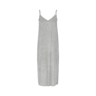 RAFF JOSS TERRY TOWELLING DRESS GREY MELANGE