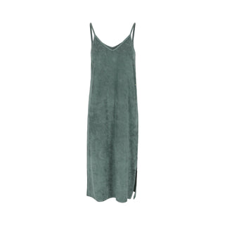 RAFF JOSS TERRY TOWELLING DRESS KAKI