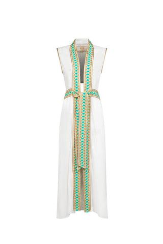 NATACHA & VANESSA DRESS THALIE WHITE