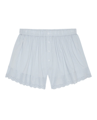 THE GREAT THE EYELET TAP SHORT RAINWATER