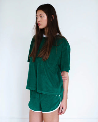 RAFF JODOCA TERRY TOWELLING FOREST SHORTS