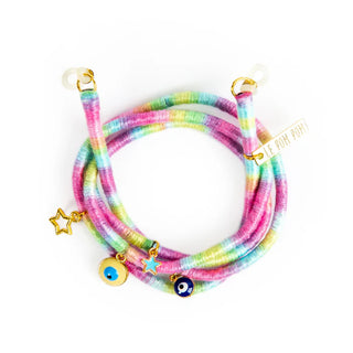LE POM POM Cotton Candy with charms Sunglasses Strap