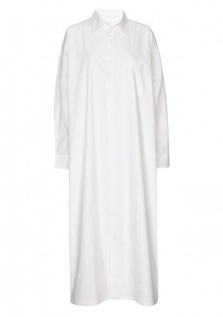 SEAMEHAAPY GEENAH SHIRT DRESS POPLIN UNI 100 WHITE