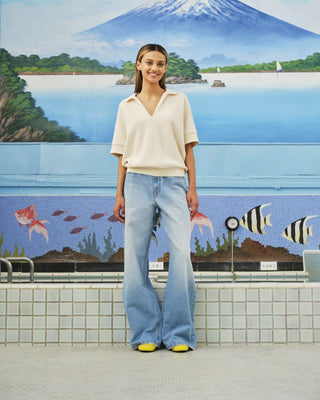 SEAMEHAPPY WOODY PANTS JEANS 412 LIGHT BLUE