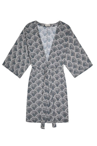 ALICIA SWIM SHORT KIMONO COVER-UP IN GATSBY