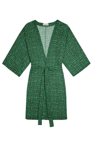 ALICIA SWIM SHORT KIMONO COVER-UP IN MOROCCO