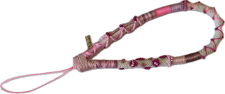 LE POM POM MINI THICK PHONE STRAP