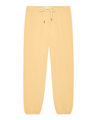 THE GREAT THE STADIUM SWEATPANT BUTTER YELLOW