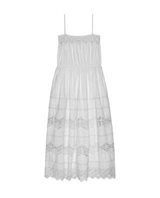THE GREAT THE ROSETTE CROCHET DRESS